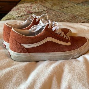 Vans burnt orange
